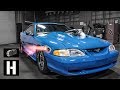 1500 horsepower 7 Second Turbo Drag Mustang... With LSX power