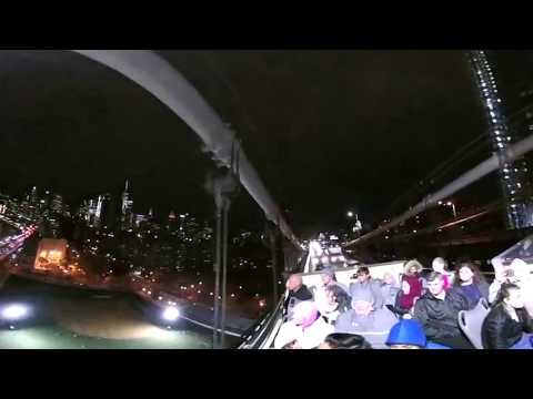 El cruce del Puente Manhattan en 360 grados