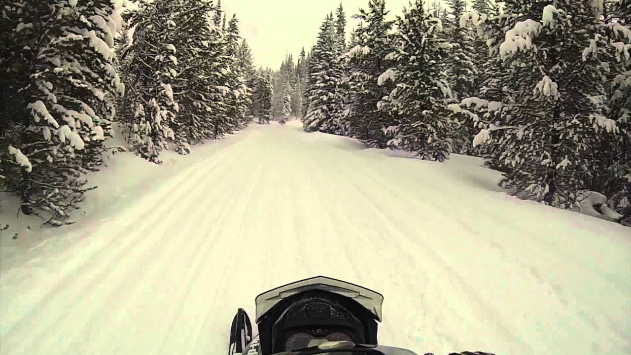 Snowmobiling Granby, Colorado YouTube
