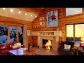 Cozy Fireplace in the winter house - Уютный Камин в зимнем доме