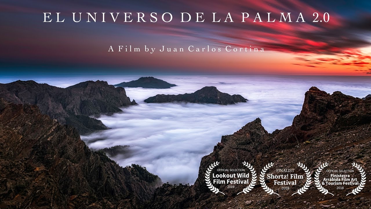 EL UNIVERSO DE LA PALMA 2.0 TIMELAPSE 4K (Music: Kerry Muzzey). TIME LAPSE IN CANARY ISLANDS SPAIN