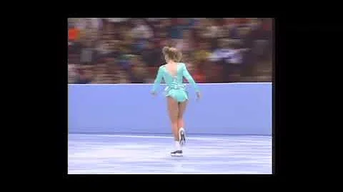 Tonya Harding's First Triple Axel- The 1991 U.S. N...