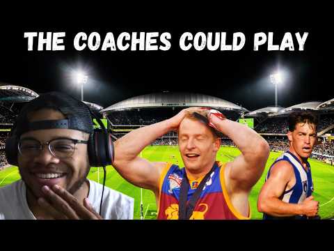 American Reacts To AFL Coaches When They Were Players!