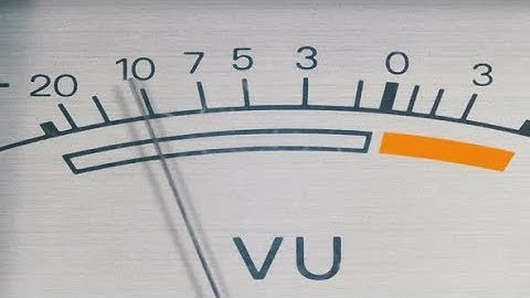 Analog Signal Indicator | Stock Footage - Videohive