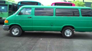 374513 2000 Dodge Ram Van 3500 Maxivan 5 9L V8 OHV 16V