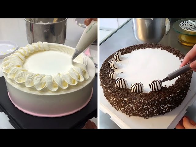 Stunning Cake Design Tutorial Like A Pro | Most Satisfying ...