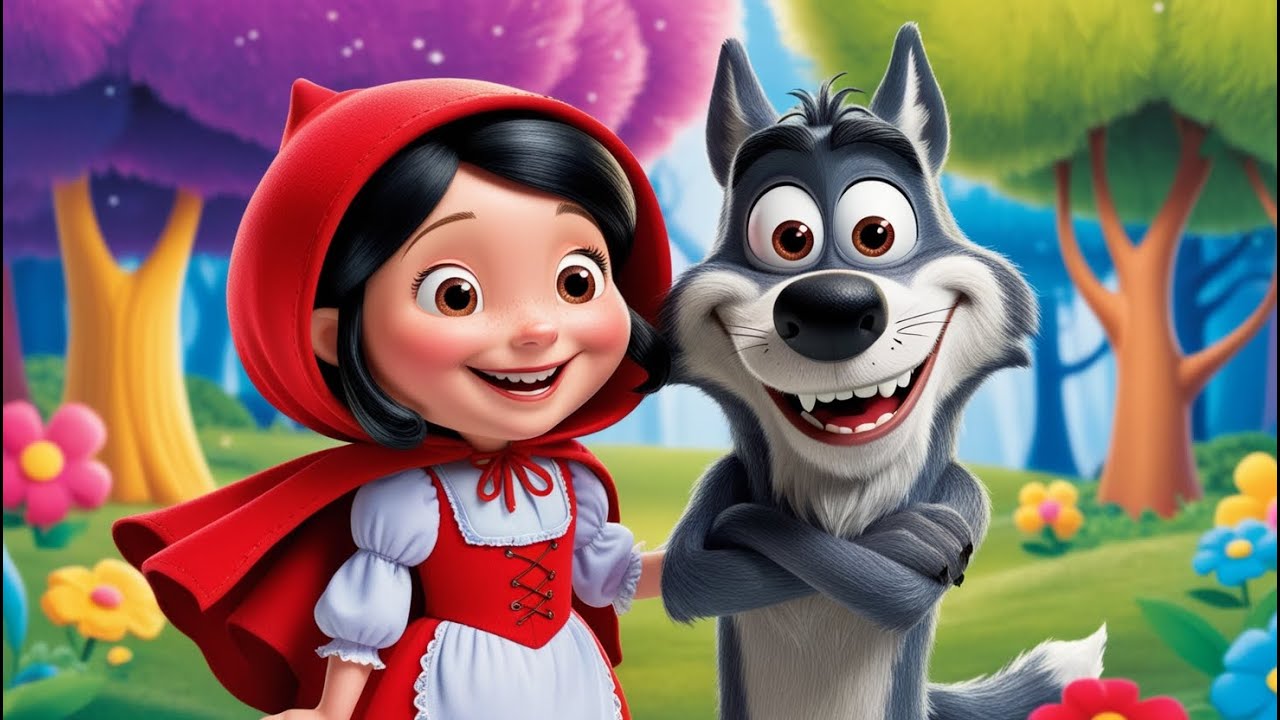 CHAPEUZINHO VERMELHO E O LOBO MAL - História Infantil - YouTube