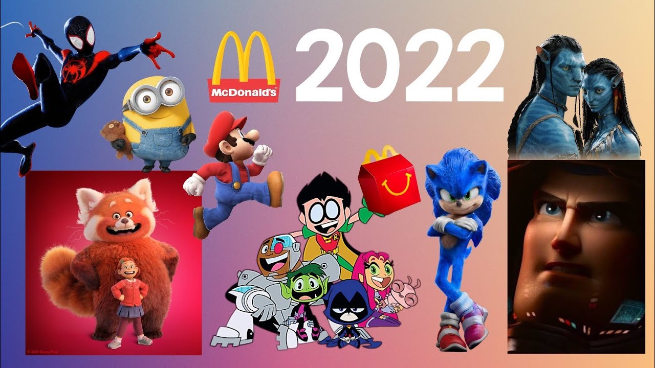 2022 april meal happy toys Sonic 2