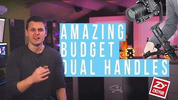 驚きの予算 Zhiyun Crane 2 デュアルハンドルはピストルグリップジンバルのベストオプション