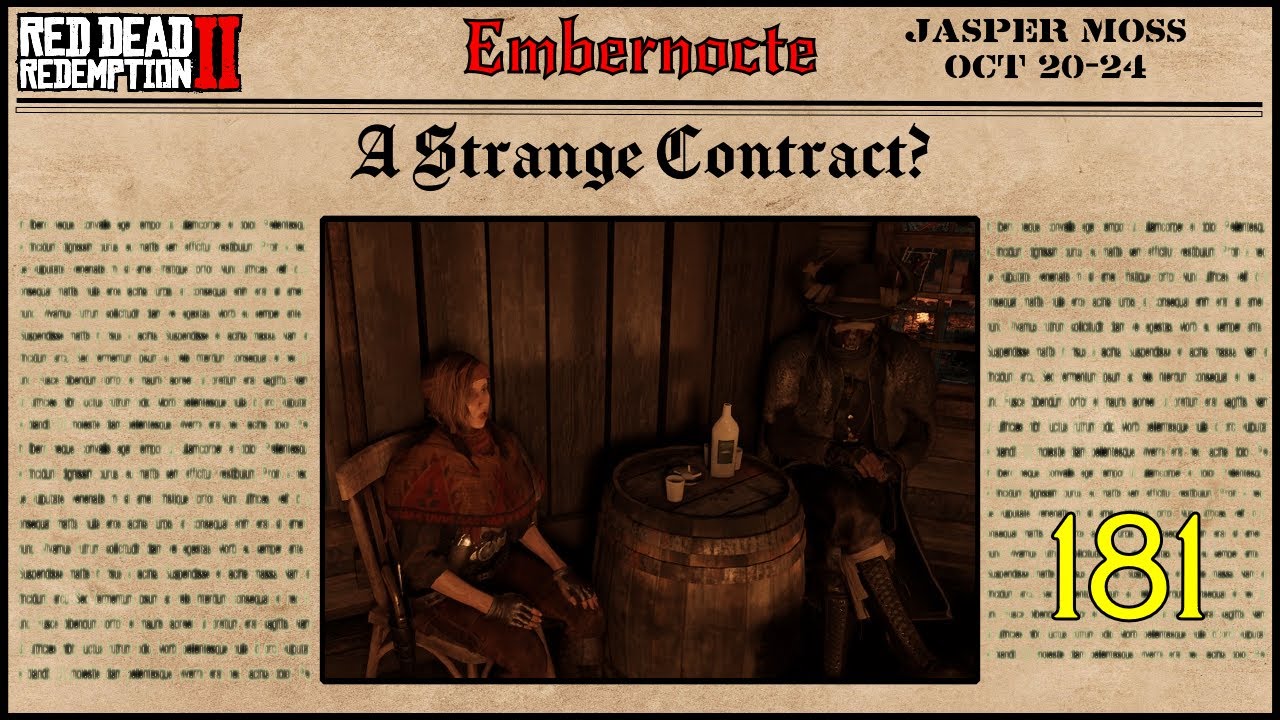 Jasper Moss Ep 181  Oct 20 24    Red Dead Roleplay