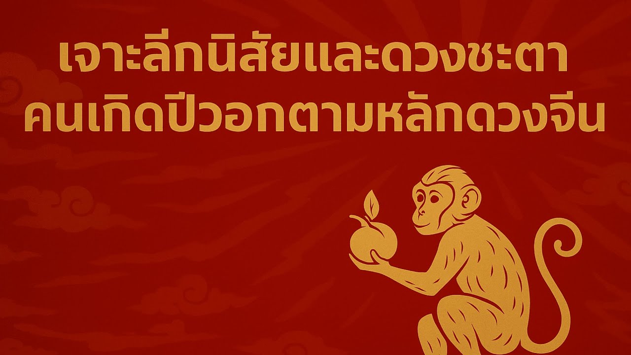 เจาะลึกดวงจีน ปีวอก — ปัญญาเฉียบไว พลังแห่งความยืดหยุ่น