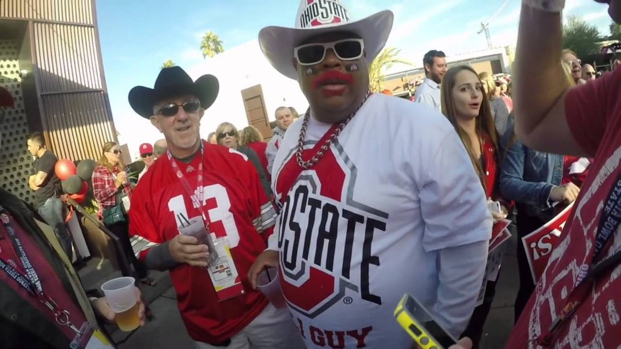 2016 Fiesta Bowl- OSU smushes Notre Dame