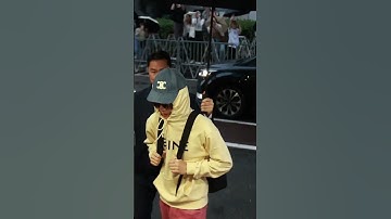 방탄소년단(BTS) 뷔, 길이 막혀서 당황한 김태형...