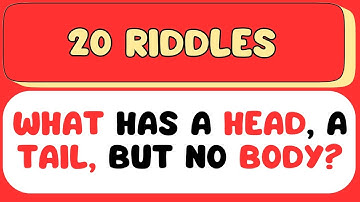 Only a Genius Can Solve These 20 Riddles