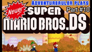 NEWER Super Mario Bros DS - PART 10 - ROM HACK - ADVENTURERULER PLAYS
