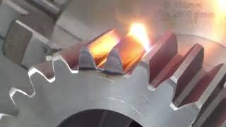 Laser Hardening of a gear