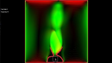 Simulating Shock Diamonds from a Rocket Engine in Realtime.