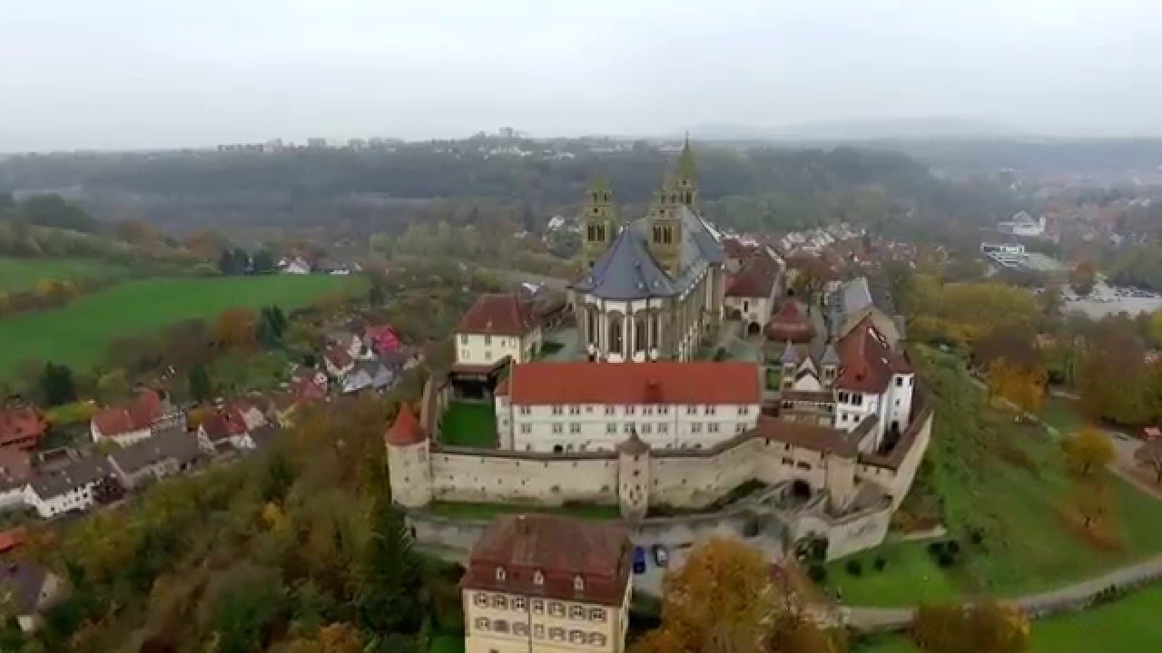 Kloster Großcomburg/ Monastery Comburg Schwäbisch Hall, Drohne, DJI ...