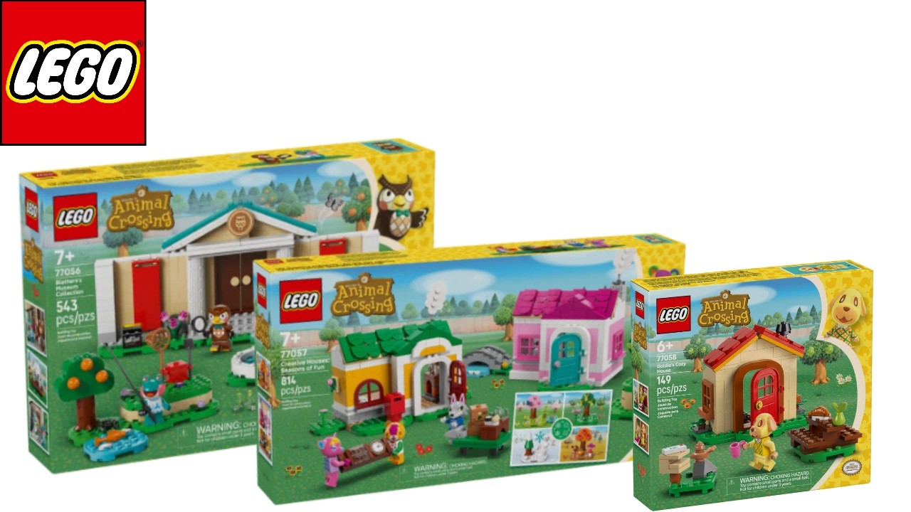All August 1st Lego Animal Crossing Sets | Goldie, Blather's and MORE