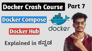 What is Docker Compose and Docker Hub explained with practical in Kannada