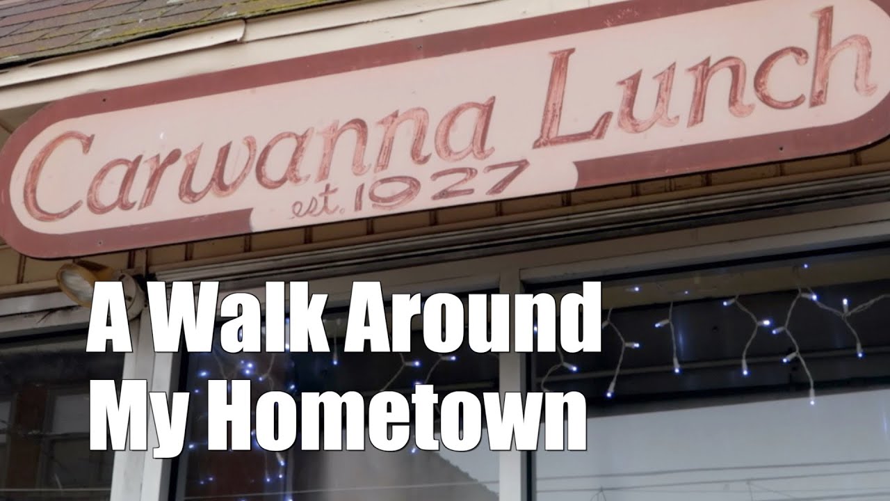 A Walk Around My Hometown in Carbondale, Pennsylvania