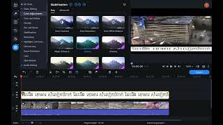 khmer font support movavi video editor screenshot 4