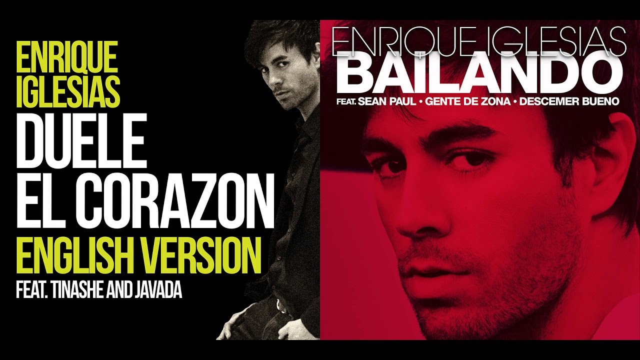 Enrique Iglesias y Tinashe - Duele el Corazón / Bailando (Mashup) - YouTube