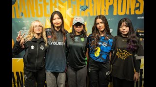 VCT Game Changers Championship 2024 Pre-Event Press Conference w/ sonder, mimi, Mary, Yusin, sarah