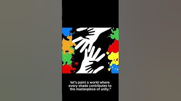 Unity in Diversity  Celebrate Differences