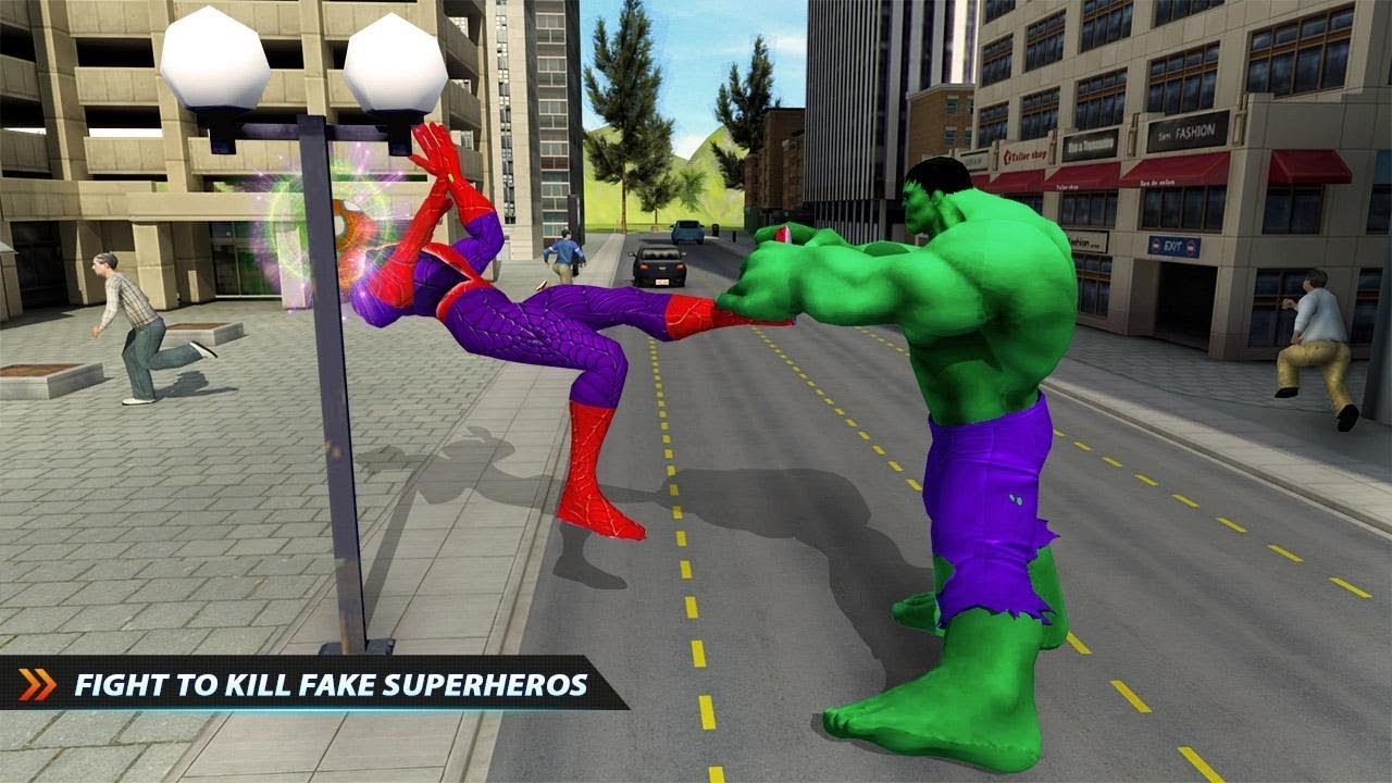 Super Monster Hero City Games Android Gameplay