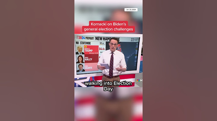 Kornacki on Biden's general election challenges
