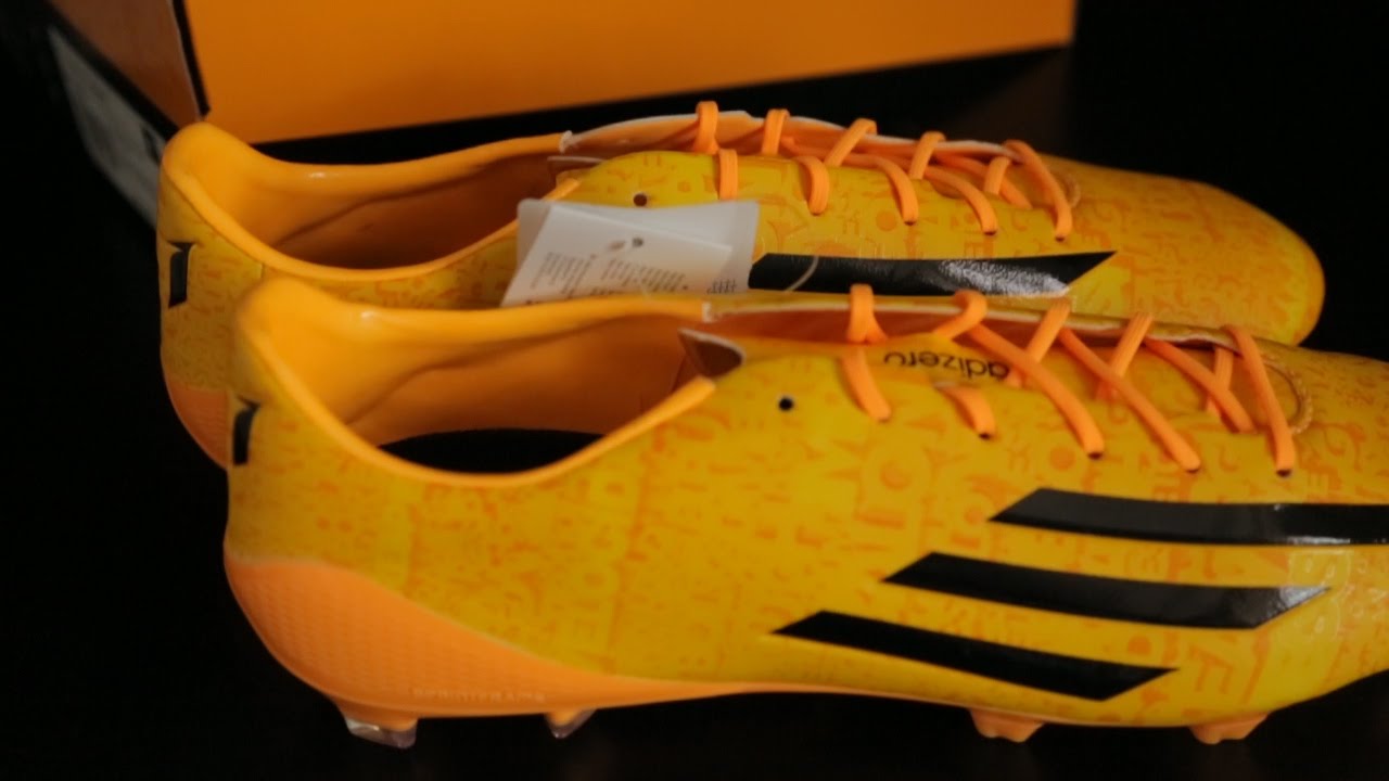 adidas f50 messi gold