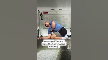 Quadruped T Spine Rotation on Elbows