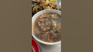 Quán cháo lòng thơm ngon sánh mịn, full topping P1 #cháo #food #recipe #streetfood #foodie