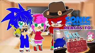 Sonic the Hedgehog reacts to [Sonic SFM Animation] Tomska - Cake