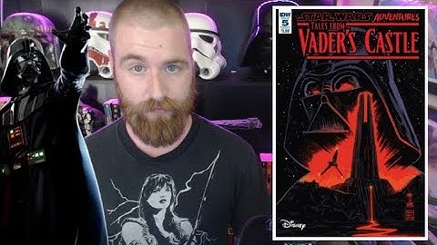 Kyle checks out cover art for Tales From Vader