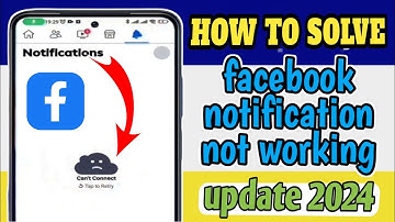 how to solve facebook notification not working - facebook notification not working 2024
