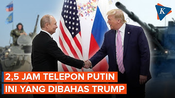Trump Ungkap Obrolan dengan Putin dalam Panggilan Telepon 2,5 Jam