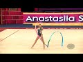 SALOS Anastasiia (BLR) - 2019 Rhythmic Worlds, Baku (AZE) - Qualifications Ribbon