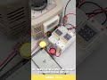 Real Time Reaction of an AV Protector Observed Through Indicator Lamps in a Motor Circuit.