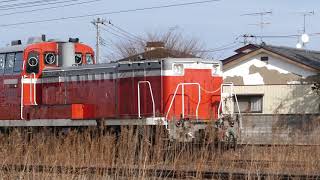 DE10機関車単機回送＠宮城県岩沼市