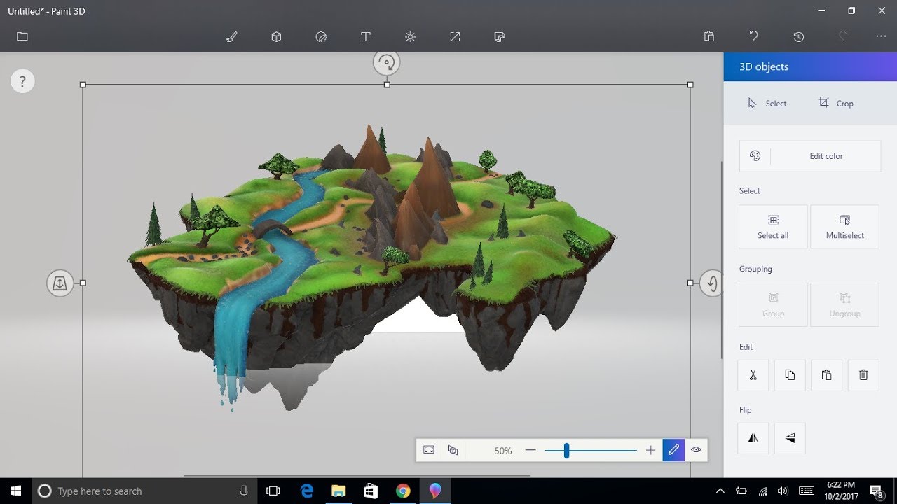 Paint 3d рисунки