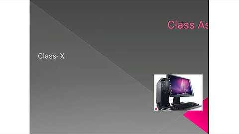Class-10, Subject-Computer, Video-18, Chapter-Class as the basis....., Part-4 by Miss Rancy