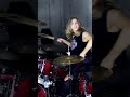 Our sister playing &ldquo;Let Me Go&rdquo; on drums #femaledrummer #drums #rock