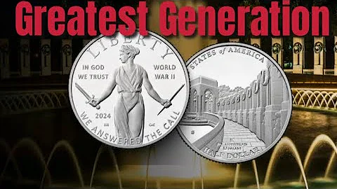 2024 Greatest Generation Commemorative Coins - World War II Memorial