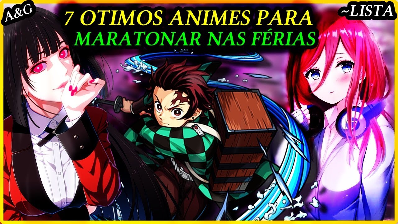 Animes para suas férias