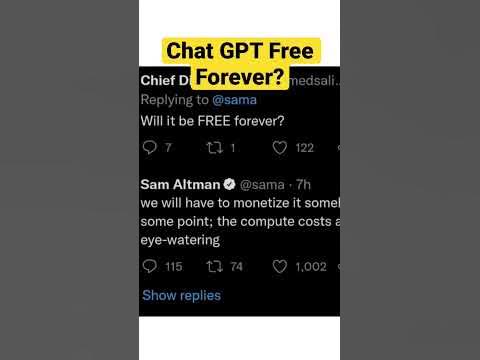 Chat GPT free forever? #shorts #chatgpt3 