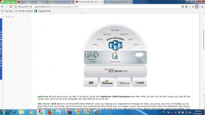 Hướng dẫn download và cài đặt sql server 2008 năm 2024