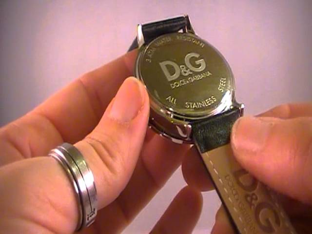 d&g watch replacement parts