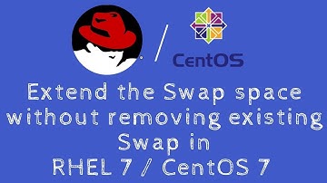 How to resize swap space without removing existing swap in RHEL 7 / CentOS 7 - [Hindi]